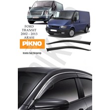 Pikno Tasarım Ford Transit 2002-2013 Arası Kromlu Cam Rüzgarlığı 2'li