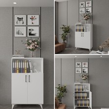 Viesmo Nova 3 Raflı Dosya Dolabı, Ofis Dolabı Beyaz