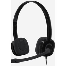 Logıtech H151 Stereo Kulaklık Siyah 981-000589