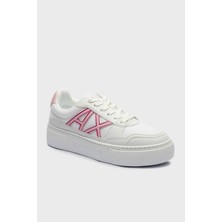Armani Exchange Armani Exchage Logolu Kalın Taban Sneaker Ayakkabı Bayan Ayakkabı XDX178 XV929 S935