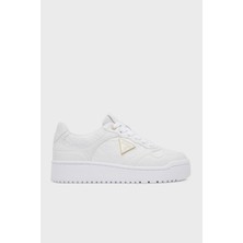 Guess Miram6 4g Kabartmalı Logolu Sneaker Ayakkabı FLJMI6FAL12 Bayan Ayakkabı Fljmı6 FAL12 Whıte