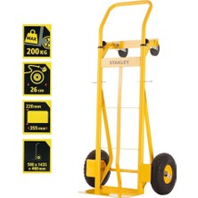 Stanley MT519 150/200KG Endüstriyel Çok Fonksiyonlu El Arabası