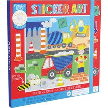 Floss & Rock Kokulu Sticker Aktivite Kitabı / Construction