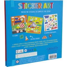 Floss & Rock Kokulu Sticker Aktivite Kitabı / Construction