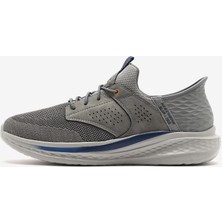 Skechers Slade - Caster Erkek Siyah Günlük Ayakkabı 210889 Gry
