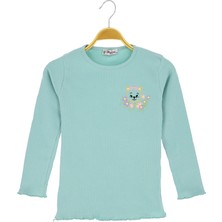 Kız Çocuk Bluz Nakışlı