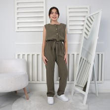 Kız Çocuk Tulum Çizgili