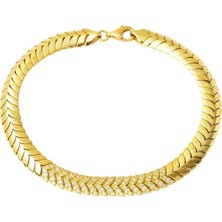 Harem Altın Balık Sırtı 14 Ayar Altın Bileklik BIL02