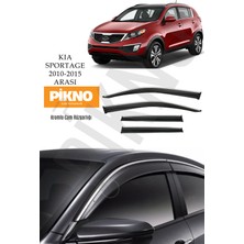Pikno Tasarım Kia Sportage 2010-2015 Arası Kromlu Cam Rüzgarlığı 4'lü