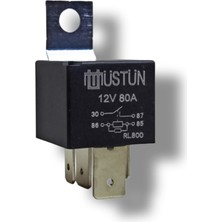 Üstün 12 Volt 80 Amper Röle - Güç Rölesi 80AH 12 Volt