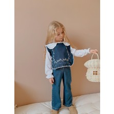 Juniba Kids Mia Yelekli Denim Takım