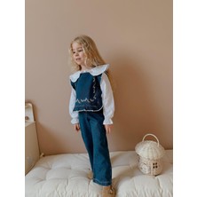 Juniba Kids Mia Yelekli Denim Takım