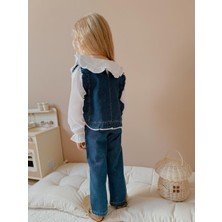 Juniba Kids Mia Yelekli Denim Takım