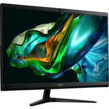 Acer C24-1800 Intel Core I5-1335U 32 GB Ram 512 GB SSD SSD Intel Iris Graphics WIN11 Pro 23.8 Fhd Kablolu Klavye+Mouse Siyah DQ.BKMEM.005-32512W All In One Bilgisayar