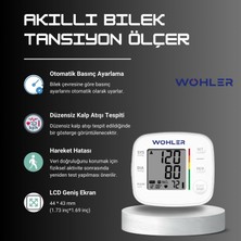 Wohler Bilekten Ölçer Dijital Tansiyon Aleti , Nabız Ölçer , 2 x 120 Ölçüm Hafıza , Saklama Kutulu