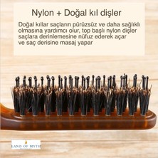Land of Myth LOM1291 Çanta Tipi Katlanabilir Saç Açma Tarama Fırçası