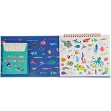 Floss & Rock Renk Değiştiren Sihirli Aktivite Kitabı / Ocean