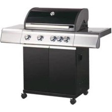 Depodeco Paxton Gazlı Mangal Brülörlü Büyük Barbekü  4+1