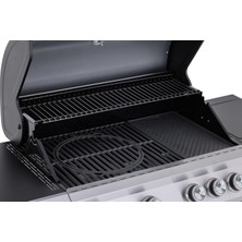 Depodeco Paxton Gazlı Mangal Brülörlü Büyük Barbekü  4+1