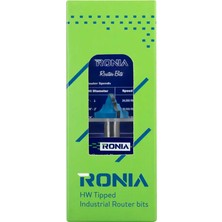 Ronia Ahşap Freze Bıçağı  21-19011012  Klasik Daldırma   Profilli  Freze Ucu Sap 12 mm