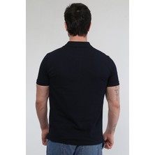 Night Blue - Koyu Lacivert Polo T-Shirt