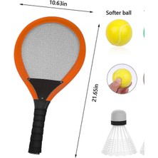 Duman Çocuklar Için Tenis Raketi Seti Ve Badminton Raketi