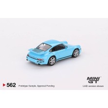 Mini Gt 1/64 Ruf Ctr Anniversary Bayrisch Himmelblau