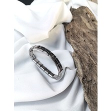 Luna Jewelry Nomination Style 316L Çelik Esnek Bileklik