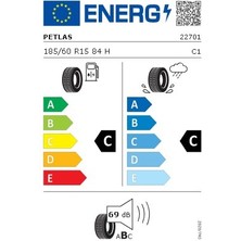 Petlas 185/60 R15 84H Progreen PT523 Oto Yaz Lastiği (Üretim Yılı:2025)