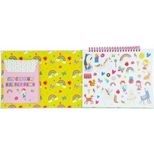 Floss & Rock Renk Değiştiren Sihirli Aktivite Kitabı / Rainbow Fairy
