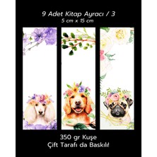 9'lu Kitap Ayracı Seti - Köpekler