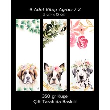 9'lu Kitap Ayracı Seti - Köpekler
