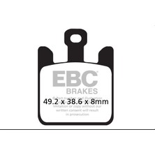 Kawasaki Zx-6r 636 2003 - 2006 Sinterli Ön Fren Balatası Ebc