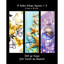 9'lu Kitap Ayracı Seti - Şeyler