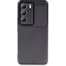 Teleplus Realme C75 Kılıf Negro Karbon Tasarım Silikon