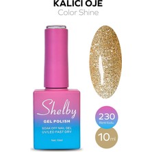 SHELBY 10 ML. A230 IŞILTILI RENKLİ KALICI OJE