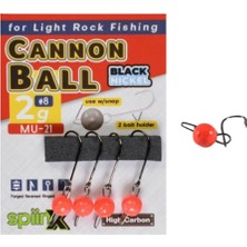 Spiinx Cannon Ball Jıghead Uv Turuncu