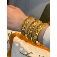 Polo Steel Mahperi Altın Kaplama Bilezik – Gecenin Parlayan Yıldızı