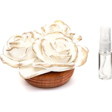 Missi Gold Detaylı Black Vanilya Kokulu Büyük Seramik Gül Buketi