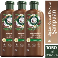 Herbal Essences Nemlendirici Hindistan Cevizi Kokulu Şampuan 350 ml x 3 Adet