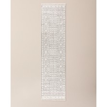 Madame Coco Foison Halı - Krem - 80x300 cm