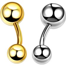 10 Adet/20 Adet/50 Adet G23 Titanyum Göbek Piercingleri Ombligo Iç Dişli Göbek Piercingleri Göbek Deliği Halkaları Kadın Vücut Takısı (Yurt Dışından)