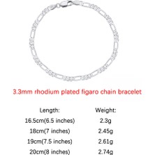 Orsa Jewels Altın Bilezikler 925 Gümüş Takı Ataç Herribone Bilezikler Istiflenmiş Bileklikler (Yurt Dışından)