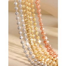 925 2mm Kalınlığında Çinko Astar ve 40CM - 60CM S925 Üst Kısım Dıy Takı ile (Yurt Dışından)