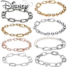 Clic Potdemiel Disney Bileklik Panda Boncuk Kadın Takı Aksesuarları Hediyeler Için Uygun (Yurt Dışından)