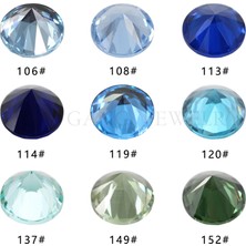 5A Sentetik Spinel Mighty Bant 2.0 ~ 12MM Boyutu Parlak Takı Için (Yurt Dışından)