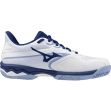Mizuno Wave Exceed Light 2 Ac Kadın Tenis Ayakkabısı Beyaz / Mavi