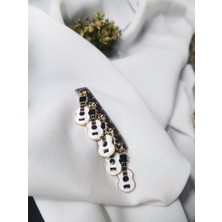 Luna Jewelry Melodic Guitar 316L Çelik Nomination Charm