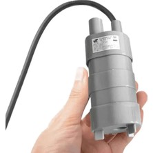 Robiz JT-500 Dc 12V Su Sıvı Dalgıç Pompa 600LITRE/SAAT  17W Su Geçirmez Akvaryum Devridaim Motoru Sebil Kahve Bulaşık Dezenfeksiyon Medikal Makine