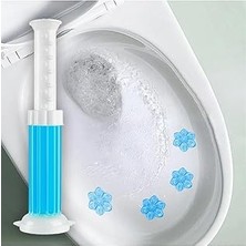 Wc Tuvalet Temizleme Jeli Klozet Jel Blok Koku Desenli Klozet Jeli Mavi 1 Adet